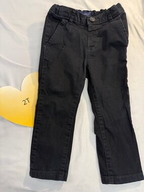 The Children's Place - Black Elastic Waist Pants